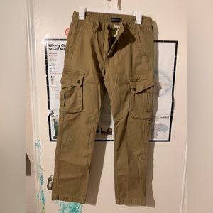 ST John’s Bay Confort Stretch Cargos Khaki